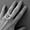 Ohne Titel - gezeichnete Ringe